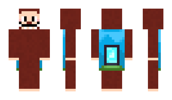 Minecraft skin DeuxMa