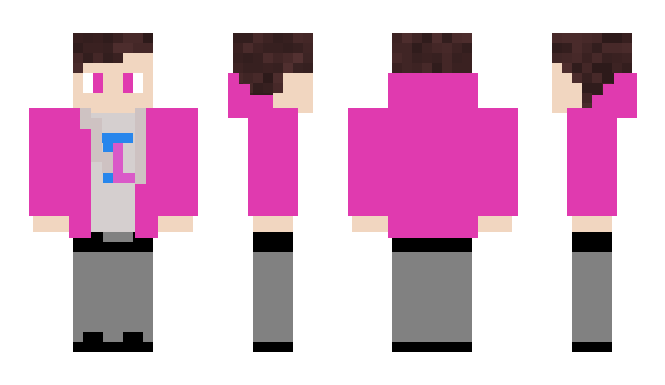 Minecraft skin PinkQuestion