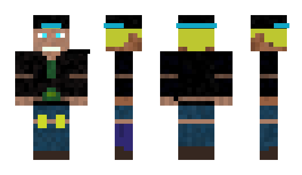 Minecraft скин по нику CAZPA