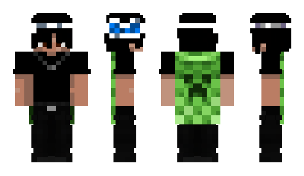 Minecraft скин по нику galaxybun_