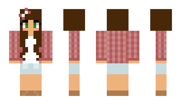 Minecraft skin Asilia