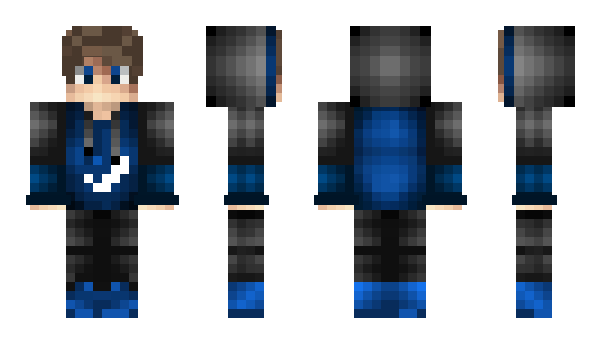 Minecraft skin jhij