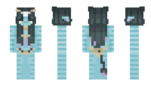 Minecraft skin BloodyBanshee