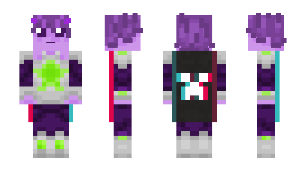 Minecraft skin AlienXii