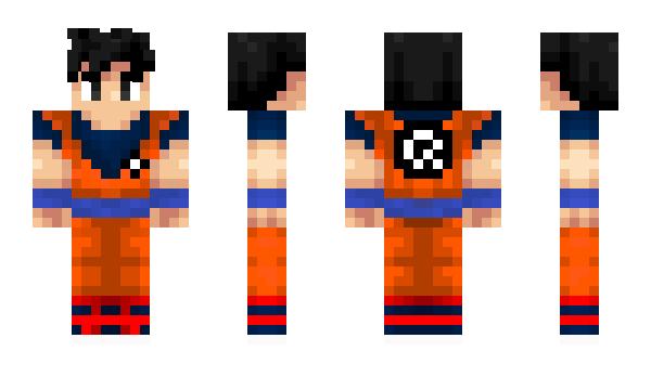 Minecraft skin SuperSaiyanGamer