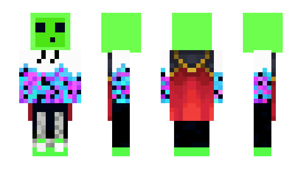 Minecraft skin CreamSuit