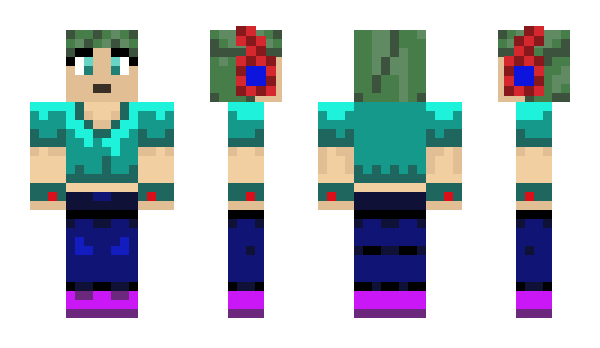 Minecraft skin carolj