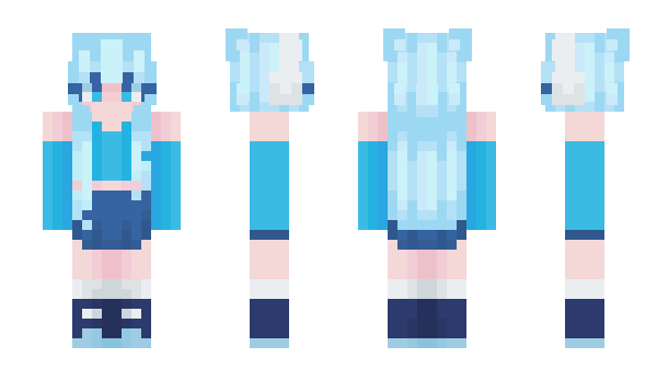 Minecraft skin merryme1004