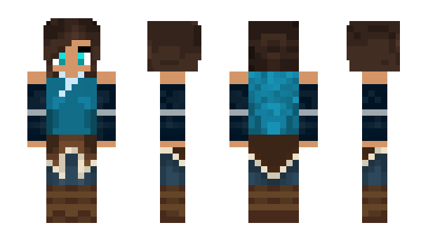 Minecraft skin Karanu