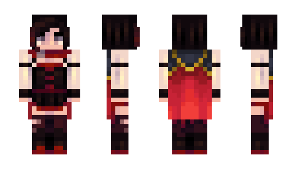Minecraft skin Drag0nheart