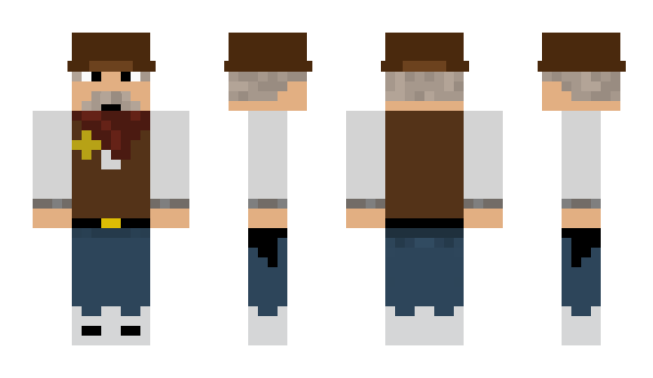 Minecraft скін по ніку Levman