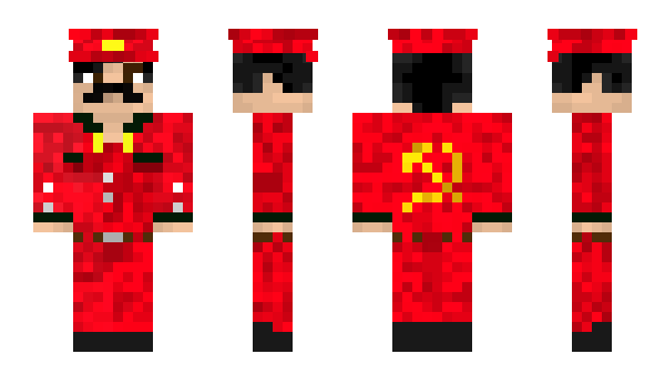 Minecraft скин по нику MrCommunist