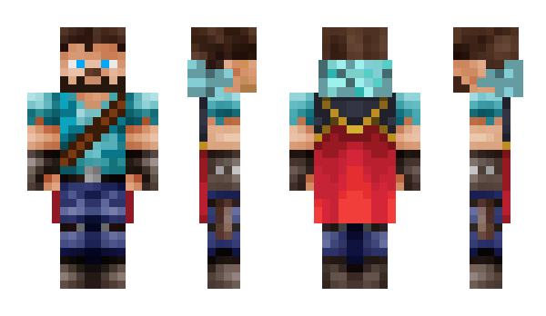 Minecraft skin Luna179