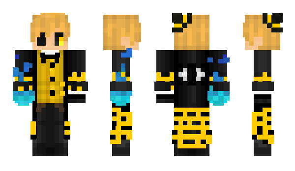 Minecraft skin MrBlakOps