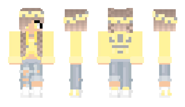 Minecraft skin Lunatickx