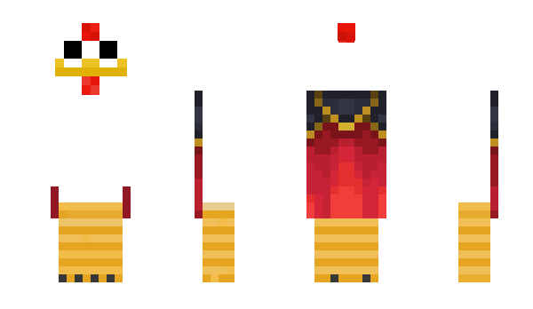 Minecraft skin THEBALDCHICKEN