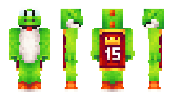 Minecraft skin thedinogamer07