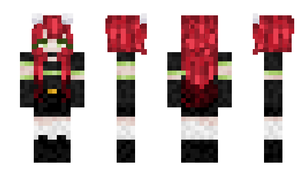 Minecraft скин по нику nyroxia