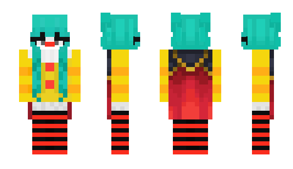 Minecraft skin lilyaaa