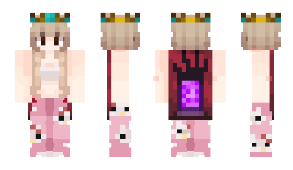 Minecraft скин по нику Axobella