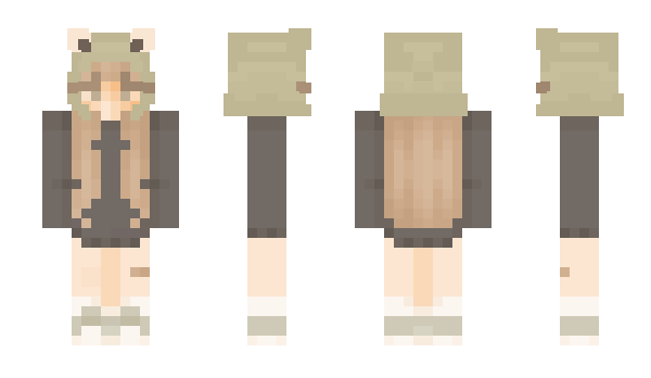 Minecraft скин по нику AspenAlli