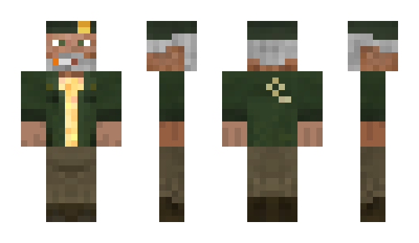 Minecraft skin Raegon