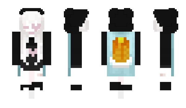 Minecraft skin microglictch