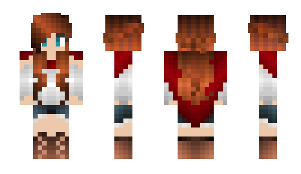 Minecraft skin Velvete