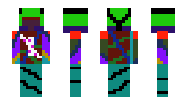 Minecraft скін по ніку Zraa