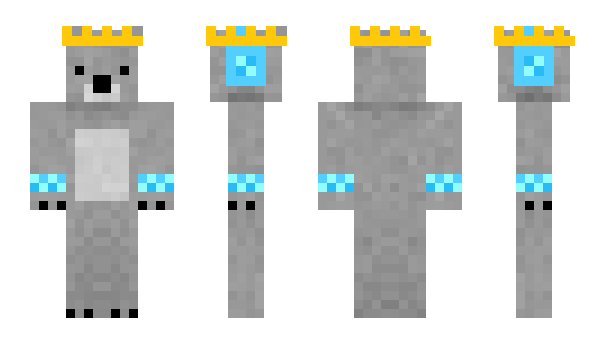 Minecraft skin KoalaKing