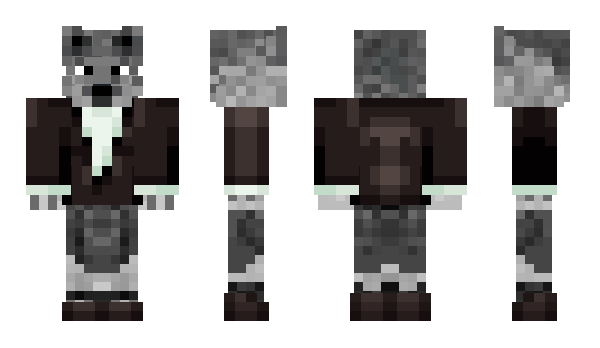 Minecraft skin Wolfcrest