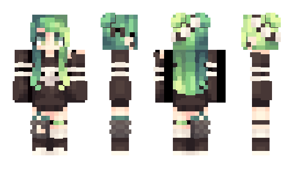 Minecraft skin Akabu