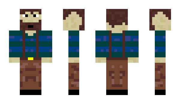 Minecraft skin snowskater