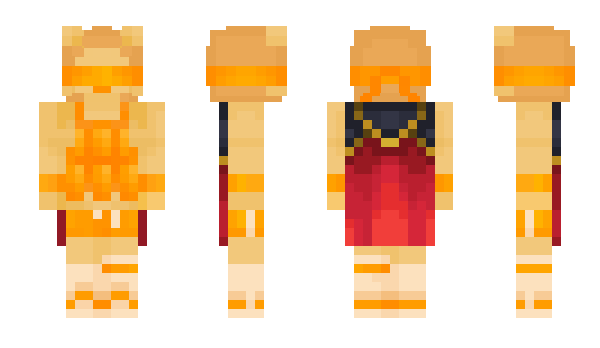 Minecraft skin Foxyvp