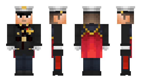 Minecraft скин по нику NavyMichi