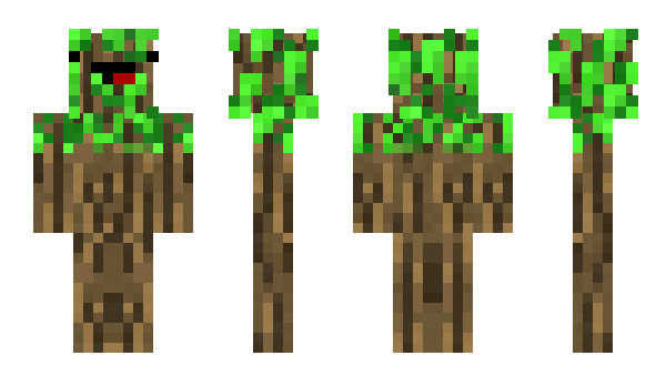 Minecraft skin Treewood
