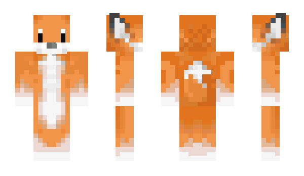 Minecraft skin F0XT