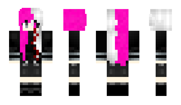 Minecraft skin Anjelina