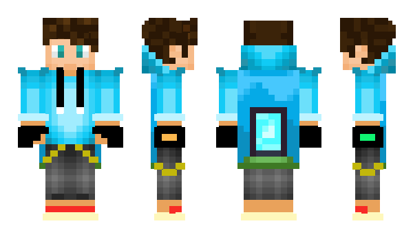 Minecraft скін по ніку BroFin117
