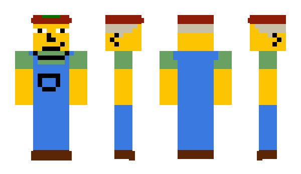 Minecraft skin chudjak