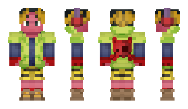 Minecraft skin Kazeval