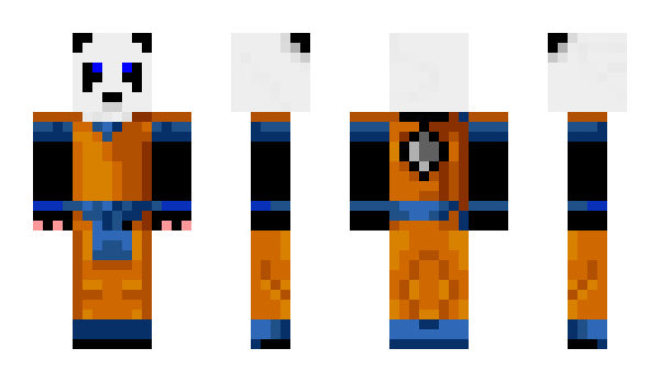 Minecraft skin Pouh