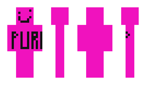 Minecraft скін по ніку PurpPelBlob