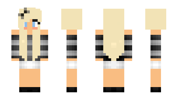 Minecraft skin Viktoriai