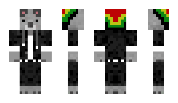 Minecraft skin Gregwarr