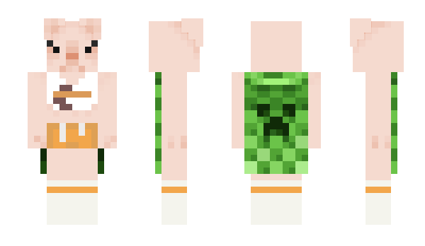 Minecraft скин по нику Dorkismama