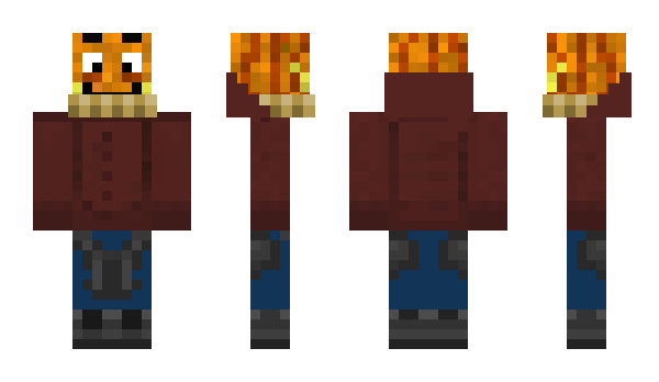 Minecraft skin JustinD