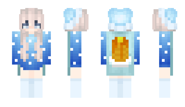 Minecraft skin sunfloverrrr