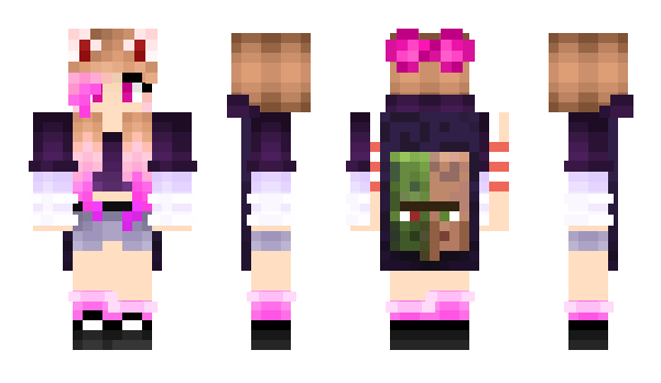 Minecraft скин по нику DearButtercup