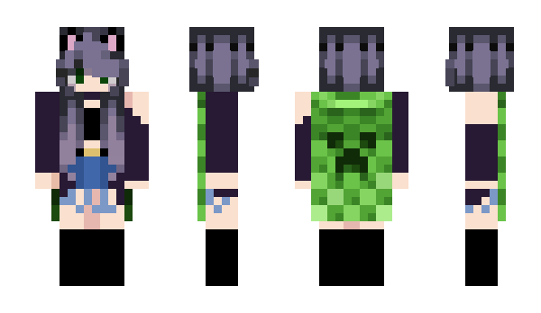 Minecraft скин по нику Fernicute